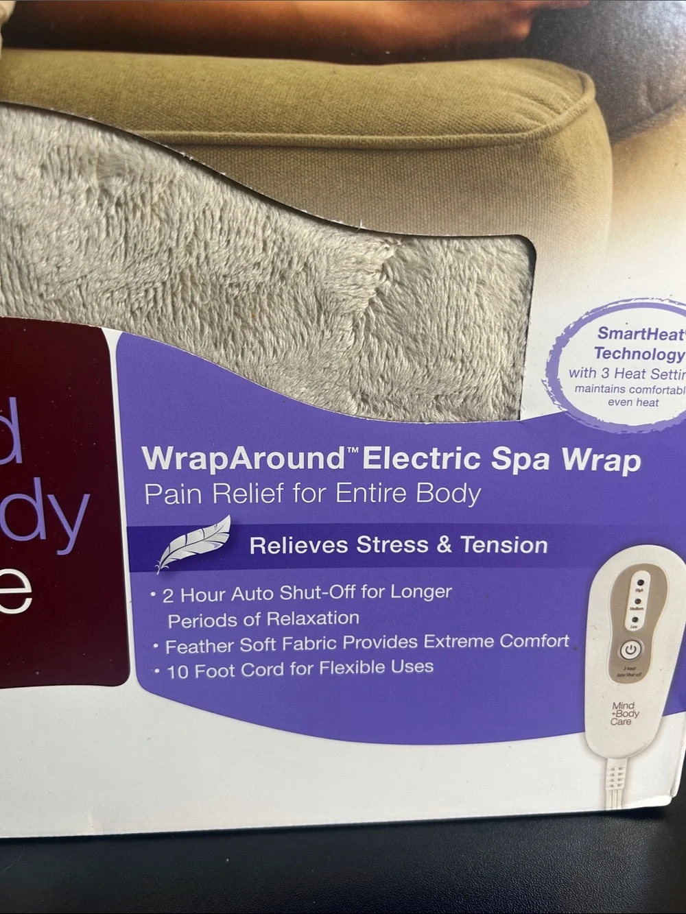 Mind+Body Care WrapAround Electric Spa Wrap